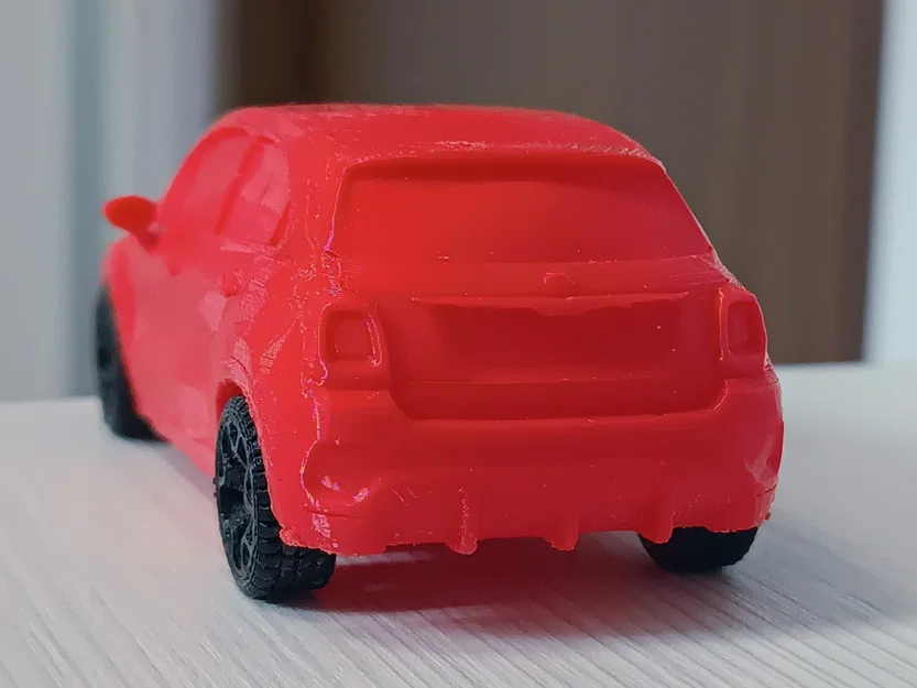 Mô hình xe Fiat 500X in 3D sắc nét - File thiết kế trang trí đẹp - Image 2
