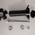 Giá đỡ cuộn filament xoay cho máy in Neptune 4/4pro - Thumbnail 3