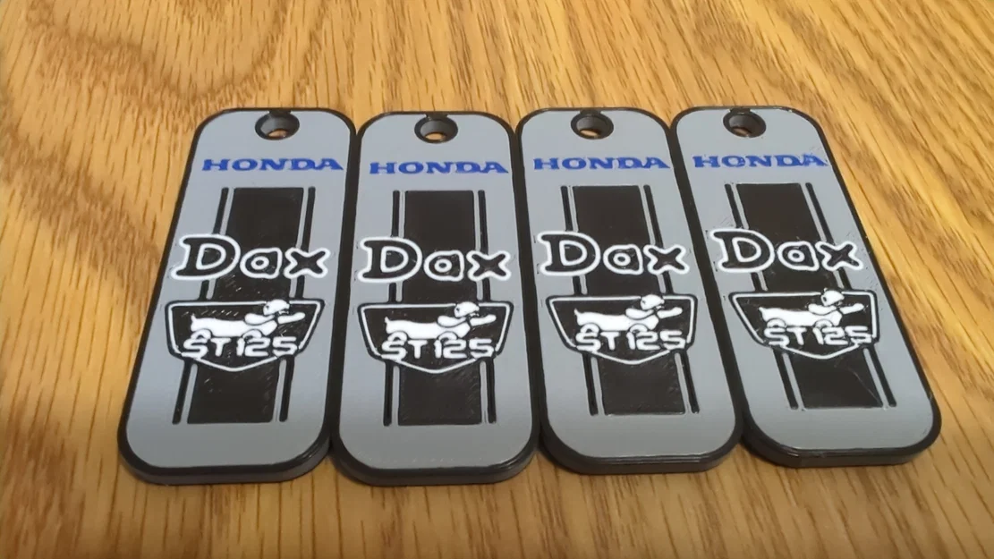 Móc khóa Honda Dax (ST125) 3D - Phụ kiện cá tính cho dân chơi xe - Image 1