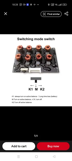 Vỏ hộp bảo vệ mạch cân bằng pin LiFePO4 8S (CF-8SZDJH2A-A) - Image 2