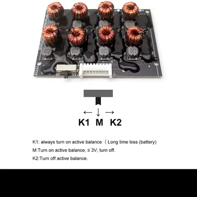 Vỏ hộp bảo vệ mạch cân bằng pin LiFePO4 8S (CF-8SZDJH2A-A)
