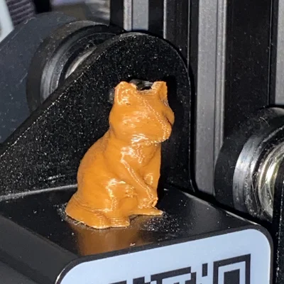 Mô hình chú gấu mèo mini 1 inch (1 Inch Raccoon) in 3D cực đáng yêu