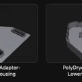 Bộ Adapter & Extender 3-inch cho PolyDryer (PolyDryer 3-inch Adapter & Extender Kit) - Thumbnail 1