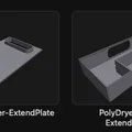 Bộ Adapter & Extender 3-inch cho PolyDryer (PolyDryer 3-inch Adapter & Extender Kit) - Thumbnail 2