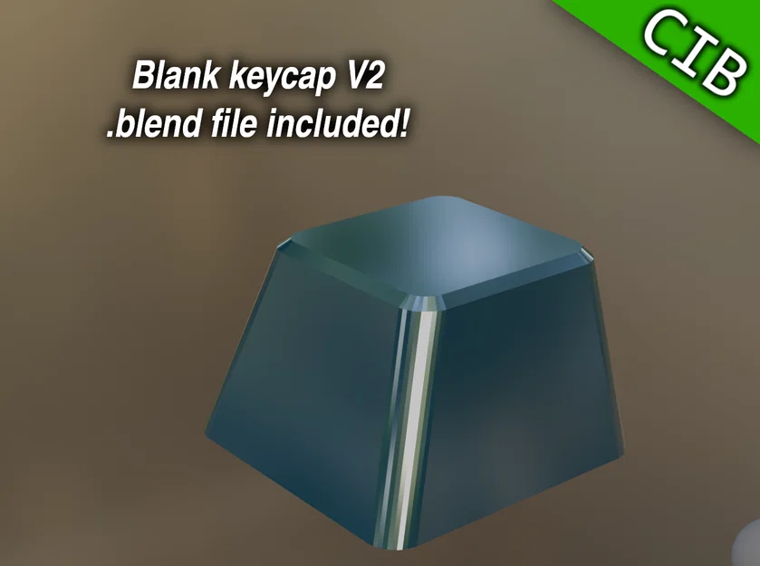 Tự in 3D Blank keycap V2 - Nút bàn phím tùy chỉnh chất lượng cao - Image 1