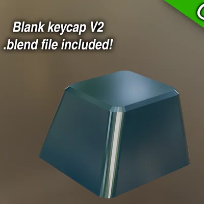Tự in 3D Blank keycap V2 - Nút bàn phím tùy chỉnh chất lượng cao