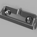 Móc treo mini lỗ Euro cho tủ (Euro hole mini cabinet hook) - Thumbnail 3
