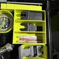 Khay 3 ngăn đựng lưỡi cắt máy đa năng (Multi-Tool Blade Holder) - Thumbnail 2