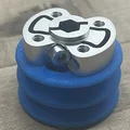Pulley dây GoBilda dạng gọn (Compact GoBilda Rope Pulley) - Thumbnail 2