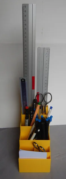 Organizer để bàn (Schreibtisch) đựng thước & kéo, ngăn Post-It - Image 1