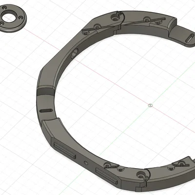 Giá đỡ cuộn bên trong lò xo (Spring Loaded Internal Spool Holder)