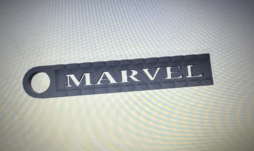 Mẫu móc khóa MARVEL in 3D cực chất cho fan siêu anh hùng - Image 1