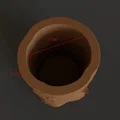 Chân nến hình khúc cây (Tree Trunk candle holder) - Thumbnail 4