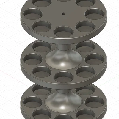 Kệ đựng gia vị cho 24 chai (Gewürzständer für 24 Flaschen)