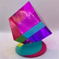 CMY Cube Spiral Stand (60mm/2.4in) – Đế trưng cube xoắn ốc - Thumbnail 3