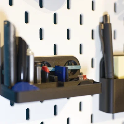Khay Treo Skadis Đựng USB Và Thẻ Nhớ Kèm Hệ Thống T-Clip
