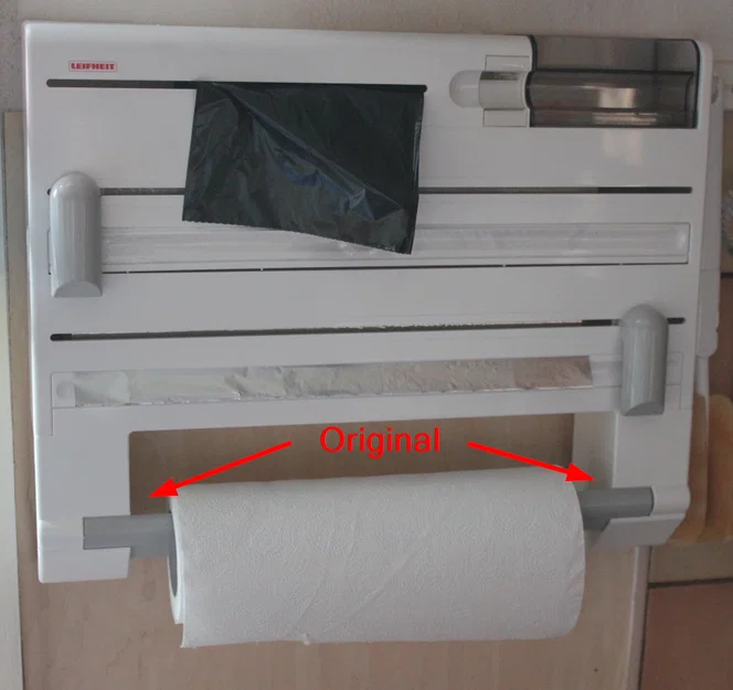 Nâng cấp Leifheit Parat Plus: holder cuộn giấy lớn & tape holder - Image 2