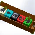 Rương đựng 5 Deck Box Magic The Gathering - Thumbnail 2
