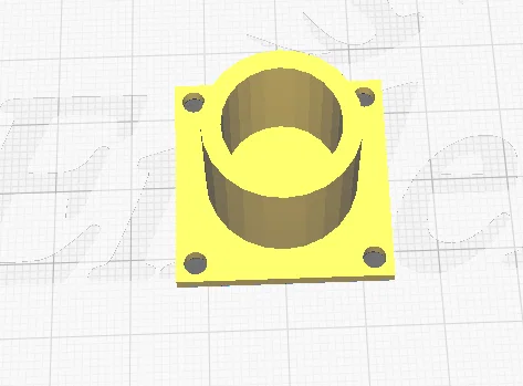Chân đế nâng bàn 1 inch in 3D tiện lợi cho bàn làm việc - Image 1