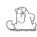 Khuôn cắt bánh quy Simon's Cat đang suy nghĩ in 3D - Thumbnail 1