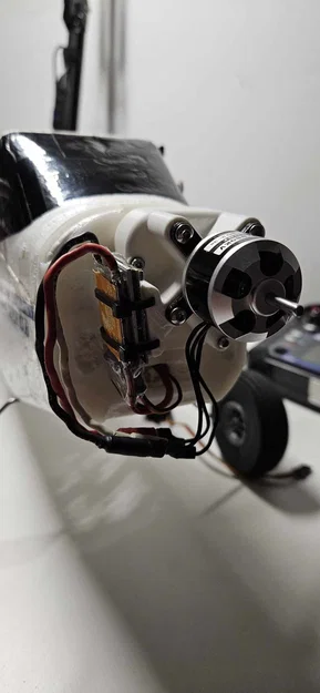 Giá đỡ motor Brushless 2212 (X mount 35mm) cho Hobby Zone Super Cub LP - Image 1