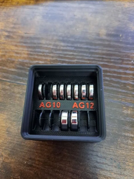 Khay đựng pin cúc áo AG10 và AG12 chuẩn Gridfinity - Image 2