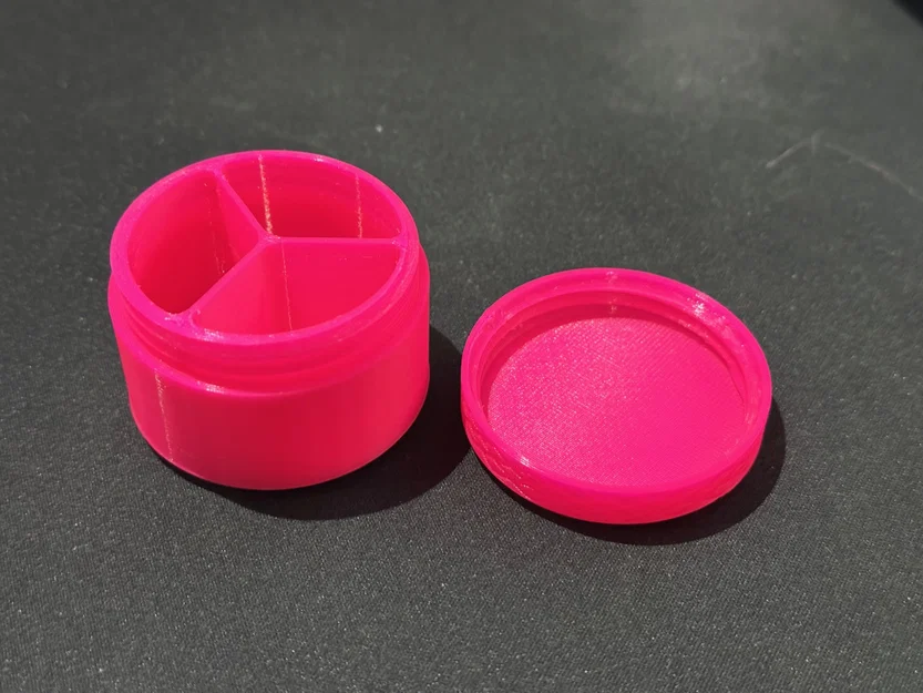 Hộp đựng thuốc 3D (Pill box High) - Thiết kế chia ngăn tiện lợi - Image 2