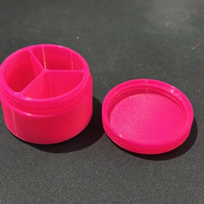Hộp đựng thuốc 3D (Pill box High) - Thiết kế chia ngăn tiện lợi