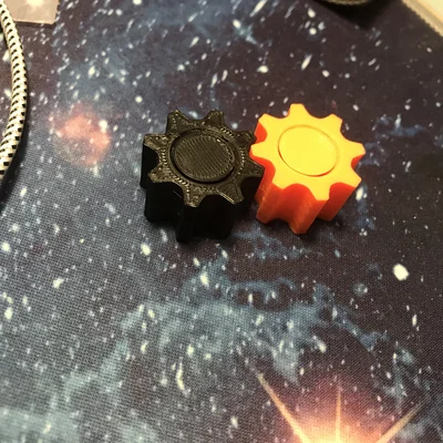 Bánh răng xoay Fidget Gear - Món đồ chơi giảm stress in 3D cực hay