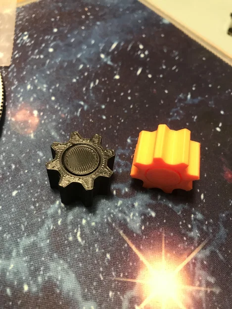 Bánh răng xoay Fidget Gear - Món đồ chơi giảm stress in 3D cực hay - Image 2