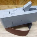 Khối chà nhám 4 băng 75x457mm (3x18) có lỗ bám tay - Thumbnail 1
