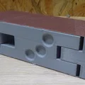 Khối chà nhám 4 băng 75x457mm (3x18) có lỗ bám tay - Thumbnail 6