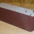 Khối chà nhám 4 băng 75x457mm (3x18) có lỗ bám tay - Thumbnail 10