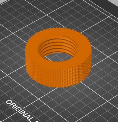 Bộ dẫn hướng sợi nhựa Filament Guide kèm đai ốc khía tiện lợi - Image 1
