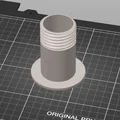 Bộ dẫn hướng sợi nhựa Filament Guide kèm đai ốc khía tiện lợi - Thumbnail 2