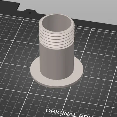 Bộ dẫn hướng sợi nhựa Filament Guide kèm đai ốc khía tiện lợi