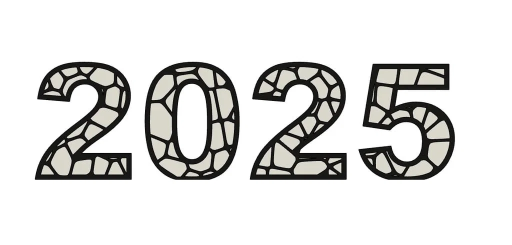 Mô hình số 2025 phong cách Voronoi nghệ thuật in 3D - Image 1