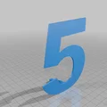 Mô hình số 2025 phong cách Voronoi nghệ thuật in 3D - Thumbnail 3