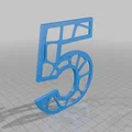 Mô hình số 2025 phong cách Voronoi nghệ thuật in 3D - Thumbnail 6