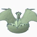 Mô hình rồng con trong tổ (Dragon in its nest) - Tác phẩm nghệ thuật 3D - Thumbnail 9