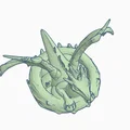 Mô hình rồng con trong tổ (Dragon in its nest) - Tác phẩm nghệ thuật 3D - Thumbnail 10