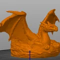 Mô hình rồng con trong tổ (Dragon in its nest) - Tác phẩm nghệ thuật 3D - Thumbnail 12