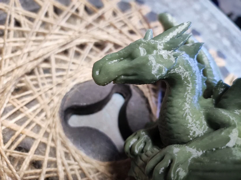 Mô hình rồng con trong tổ (Dragon in its nest) - Tác phẩm nghệ thuật 3D - Image 13