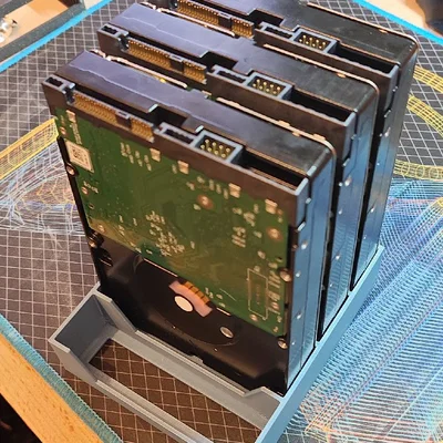Khay giữ 4x HDD 3.5" (dựng đứng)
