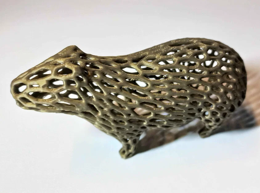Voronoi Capybara - Image 1