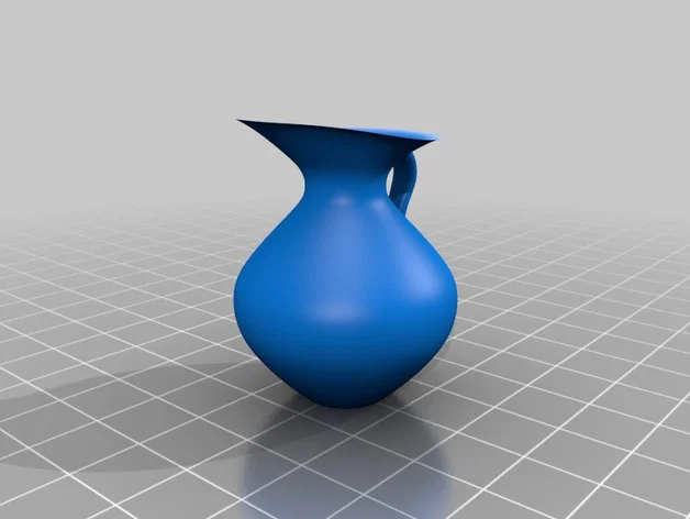 Mô hình bình đựng sữa thiết kế miệng vịt độc đáo (Duck Lipped Jug) - Image 1