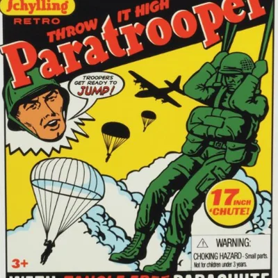 Mô hình người lính nhảy dù (Lego Paratrooper) in 3D cực chất