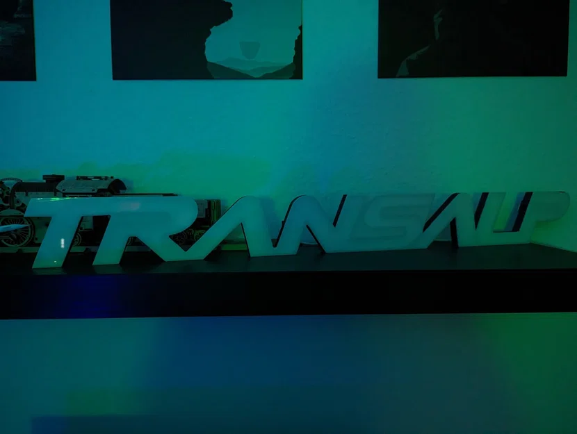 Bảng Đèn Neon Logo Honda Transalp (LED) - Image 2