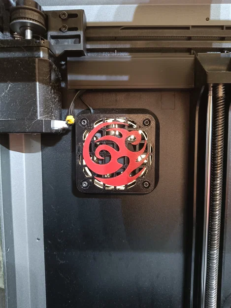Nắp bảo vệ quạt khoang in 3D cho Creality K1 (Chamber Fan Cover) - Image 1