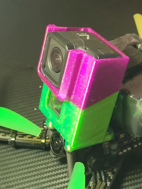 Ngàm GoPro Hero 7 Black dựng 25° cho Xhover Gapit - Image 1